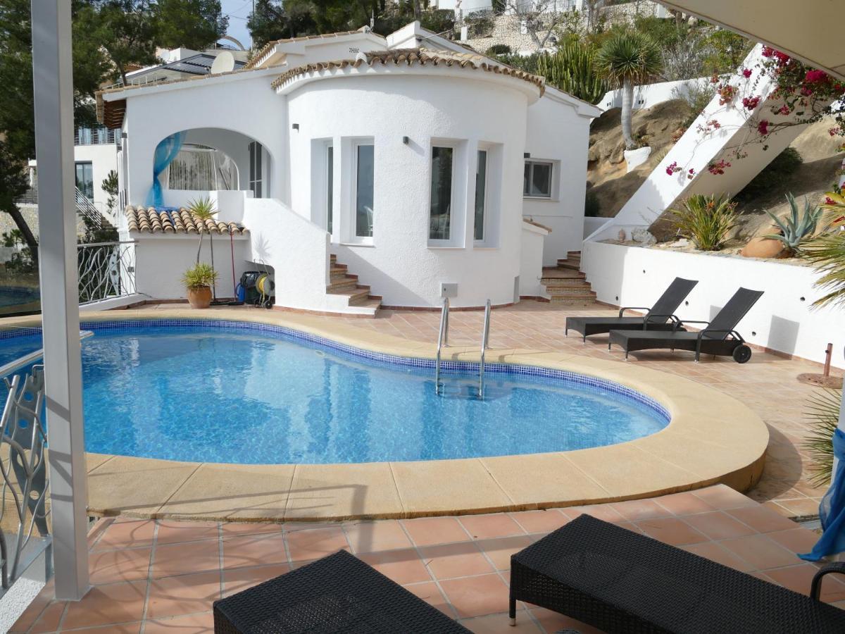 Casa Infinidad Villa Moraira Bagian luar foto