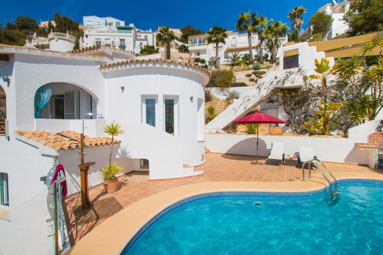 Casa Infinidad Villa Moraira Bagian luar foto