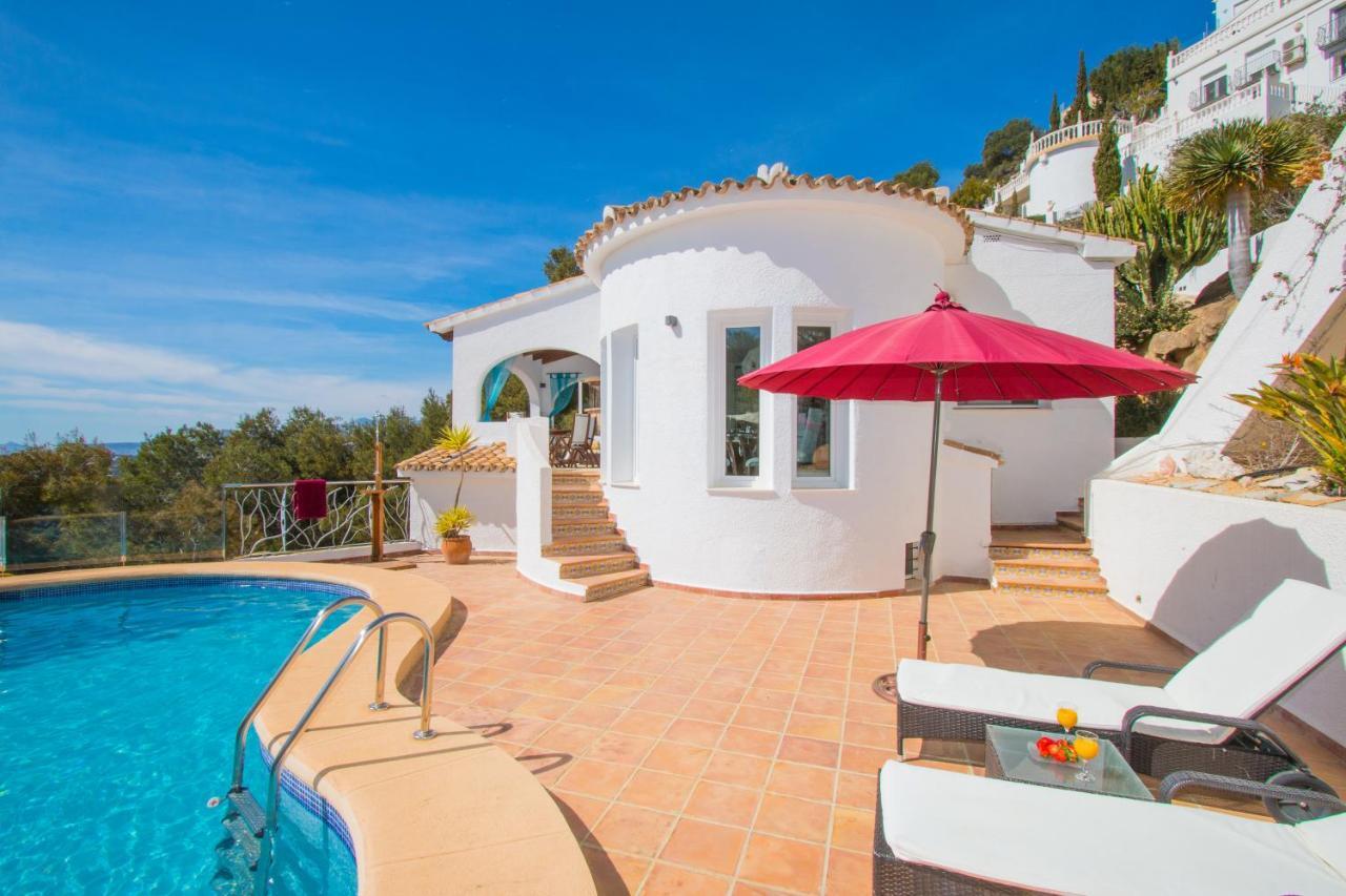 Casa Infinidad Villa Moraira Bagian luar foto