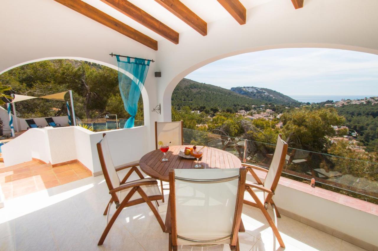 Casa Infinidad Villa Moraira Bagian luar foto
