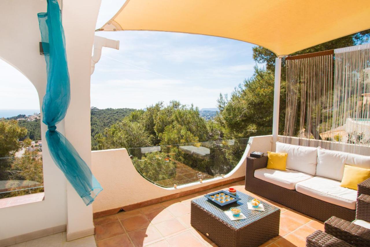 Casa Infinidad Villa Moraira Bagian luar foto