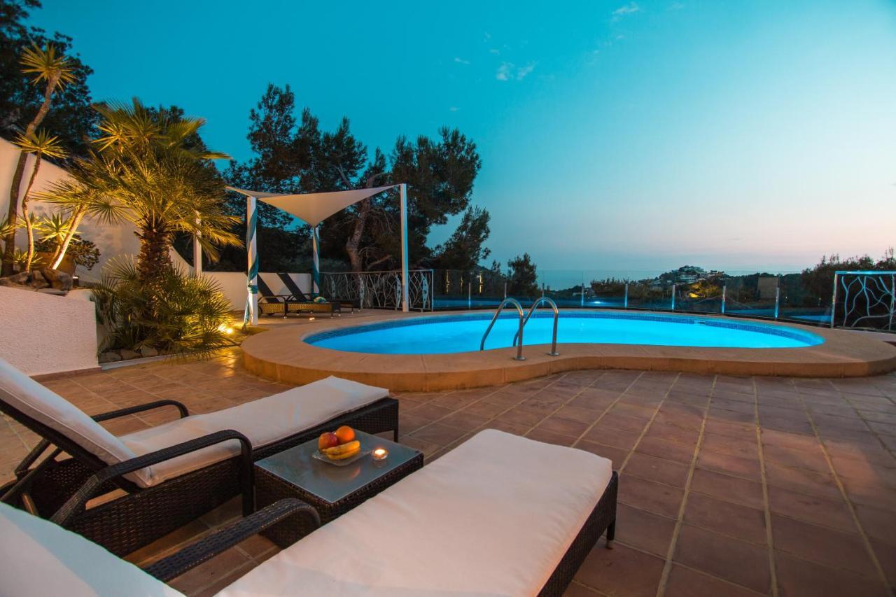 Casa Infinidad Villa Moraira Bagian luar foto