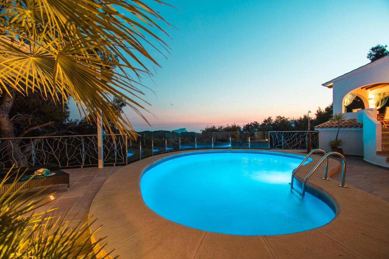 Casa Infinidad Villa Moraira Bagian luar foto