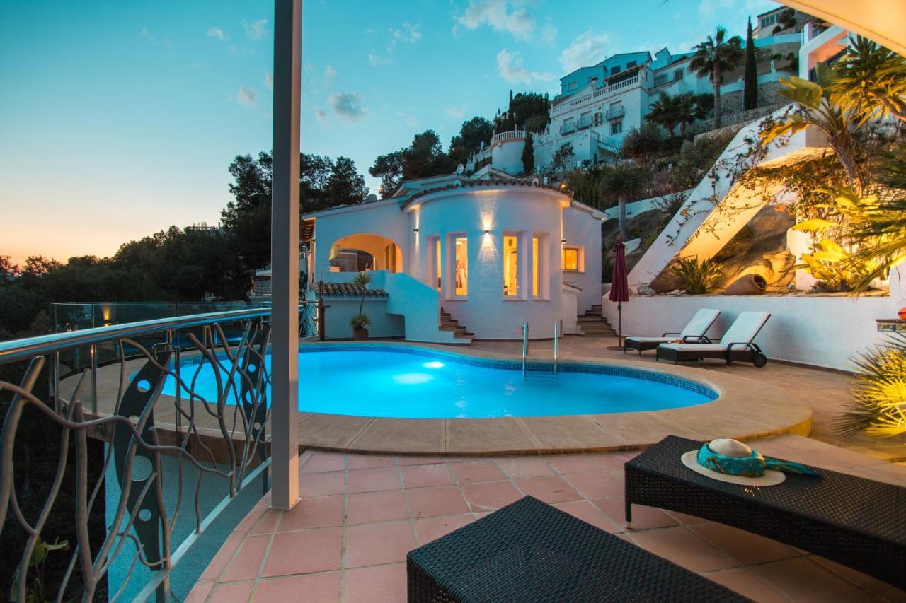 Casa Infinidad Villa Moraira Bagian luar foto